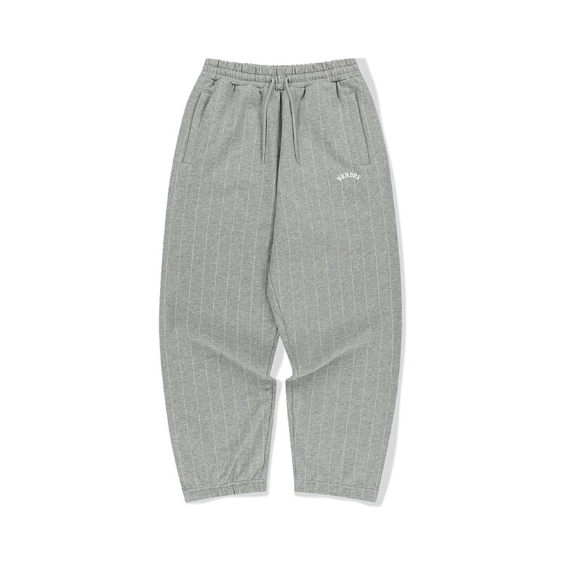 WKNDRS(ウィーケンダーズ)/ STRIPED SWEAT PANTS -GREY-