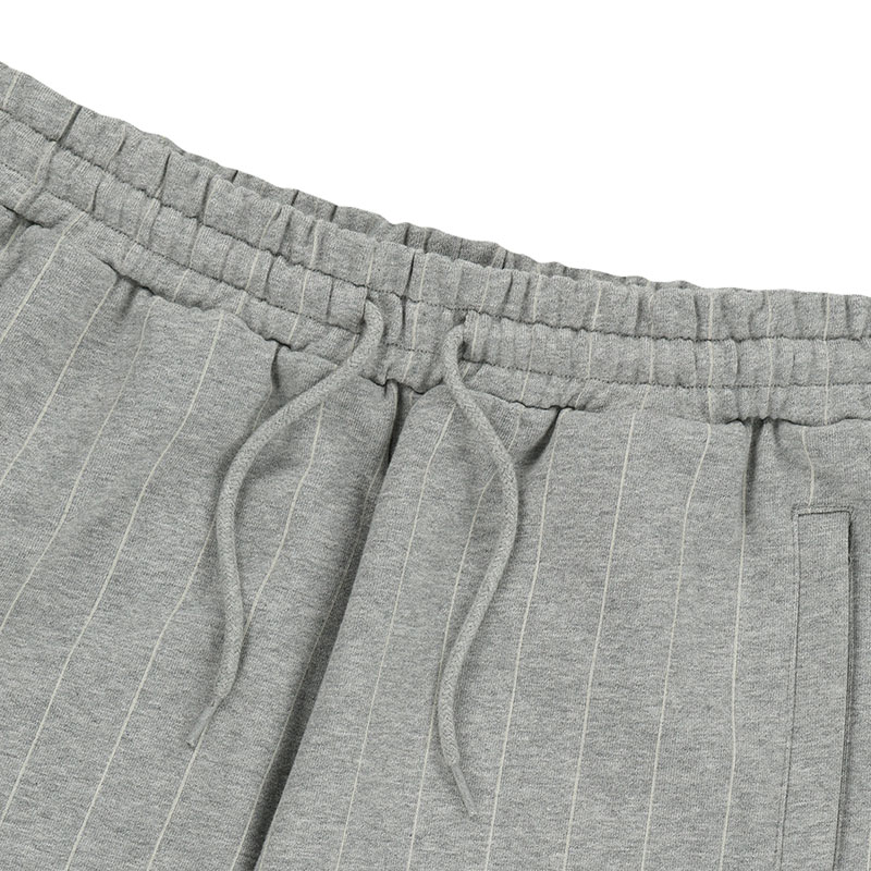 WKNDRS(ウィーケンダーズ)/ STRIPED SWEAT PANTS -GREY-