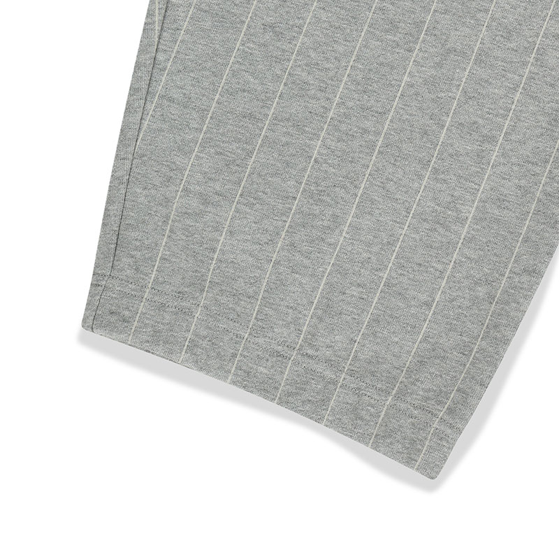 WKNDRS(ウィーケンダーズ)/ STRIPED SWEAT PANTS -GREY-