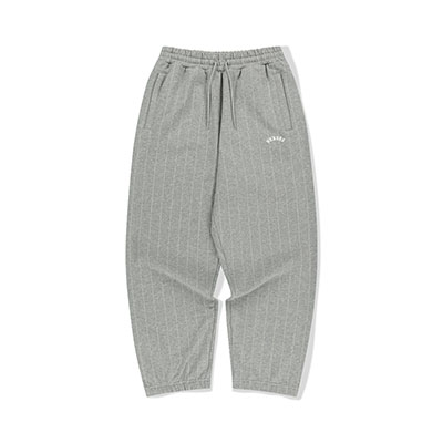 WKNDRS(ウィーケンダーズ)/ STRIPED SWEAT PANTS -GREY-