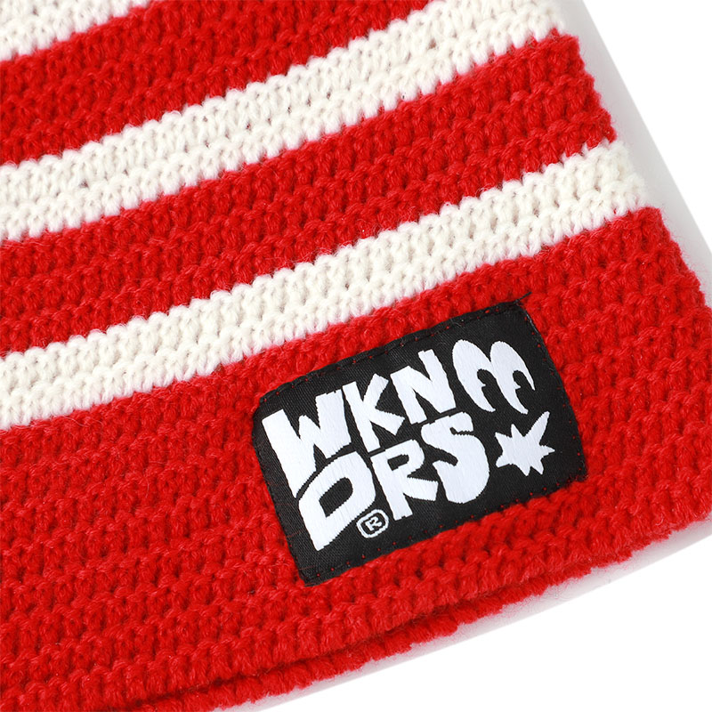 WKNDRS(ウィーケンダーズ)/ STRIPED BEANIE -2.COLOR-