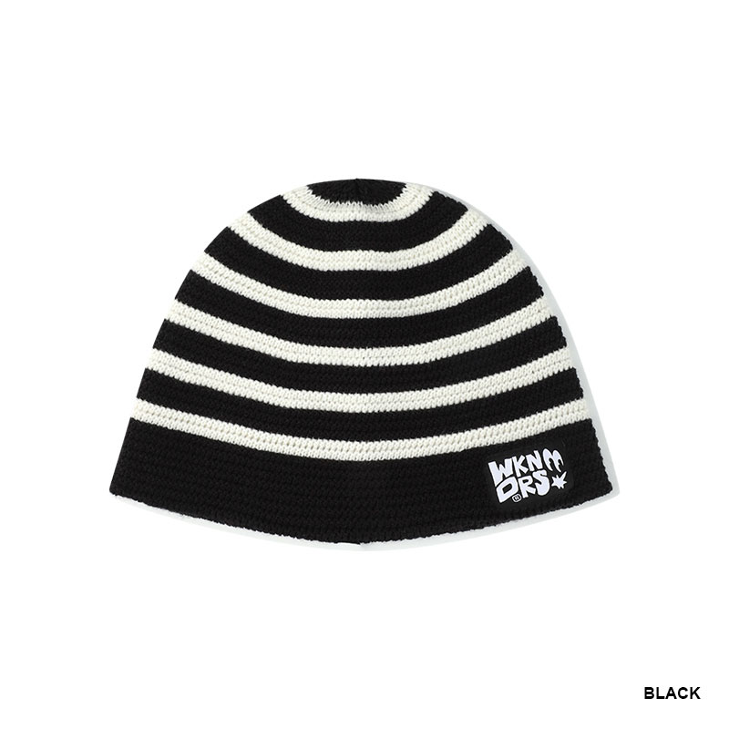 WKNDRS(ウィーケンダーズ)/ STRIPED BEANIE -2.COLOR-