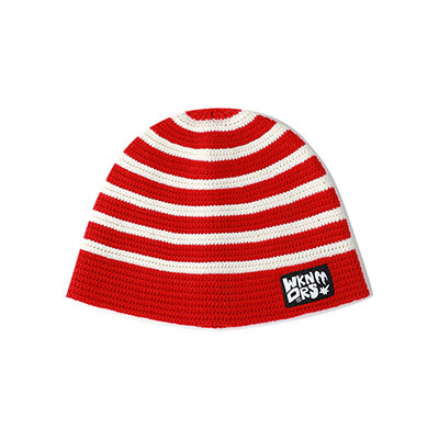 WKNDRS(ウィーケンダーズ)/ STRIPED BEANIE -2.COLOR-