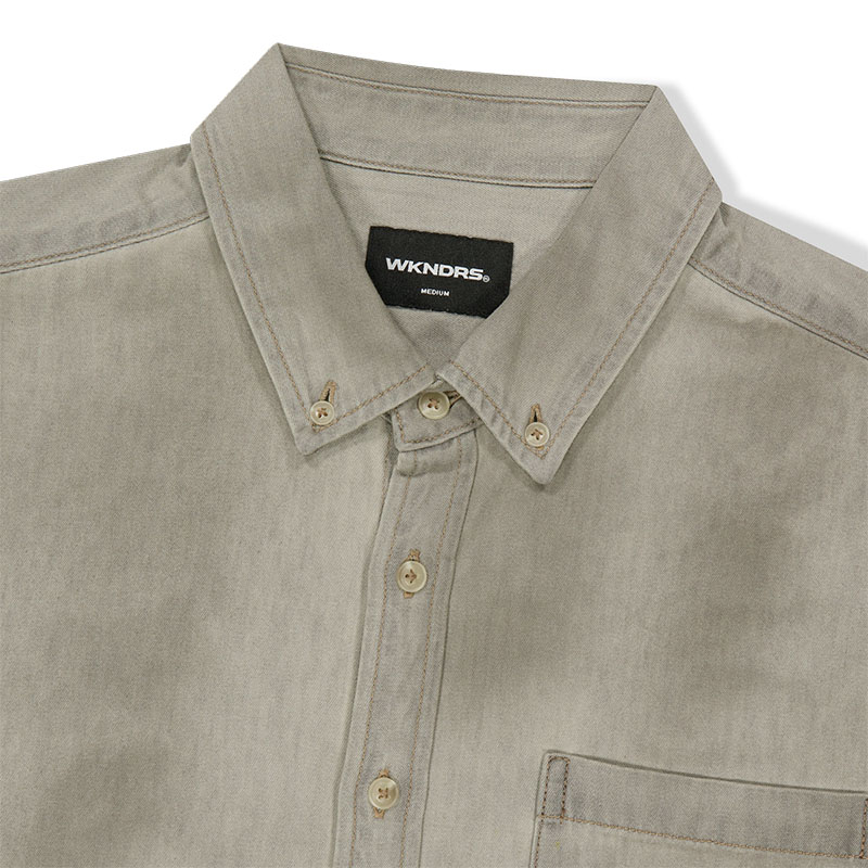 WKNDRS(ウィーケンダーズ)/ TRIO SHIRT -S.GREY-