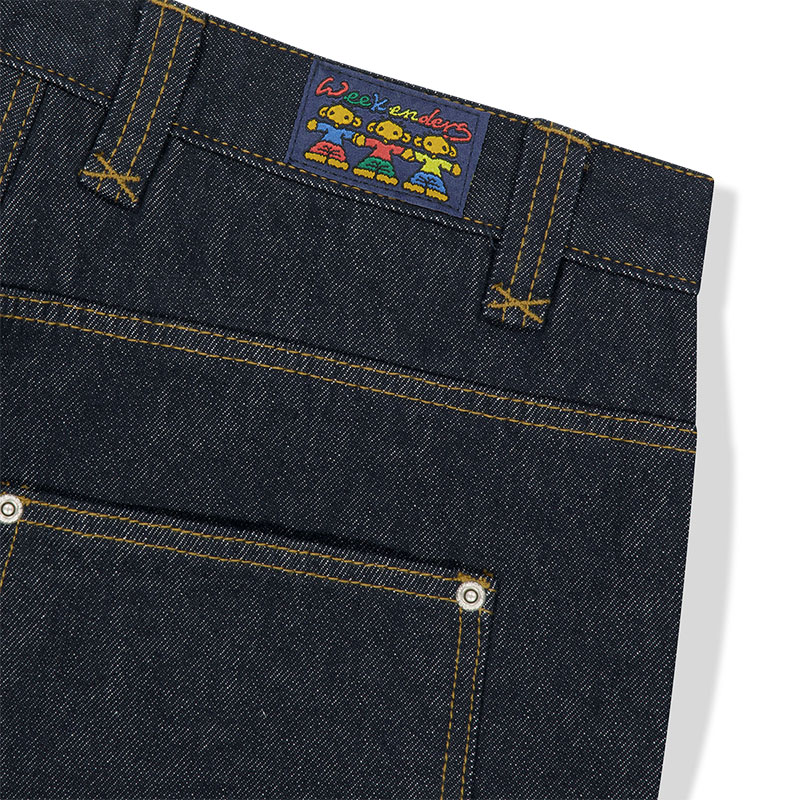 WKNDRS(ウィーケンダーズ)/ TRIO DENIM SHORTS -2.COLOR-