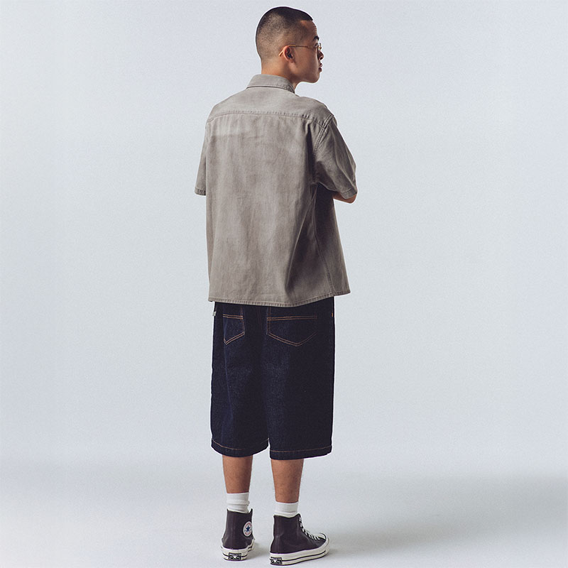 WKNDRS(ウィーケンダーズ)/ TRIO DENIM SHORTS -2.COLOR-