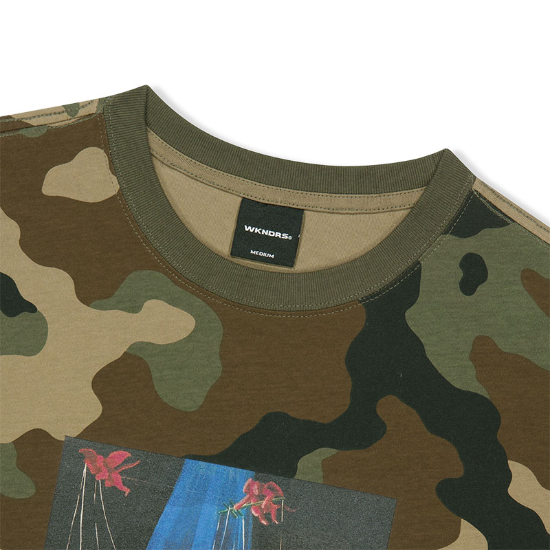 WKNDRS(ウィーケンダーズ)/ WALTZ T-SHIRT -CAMO-