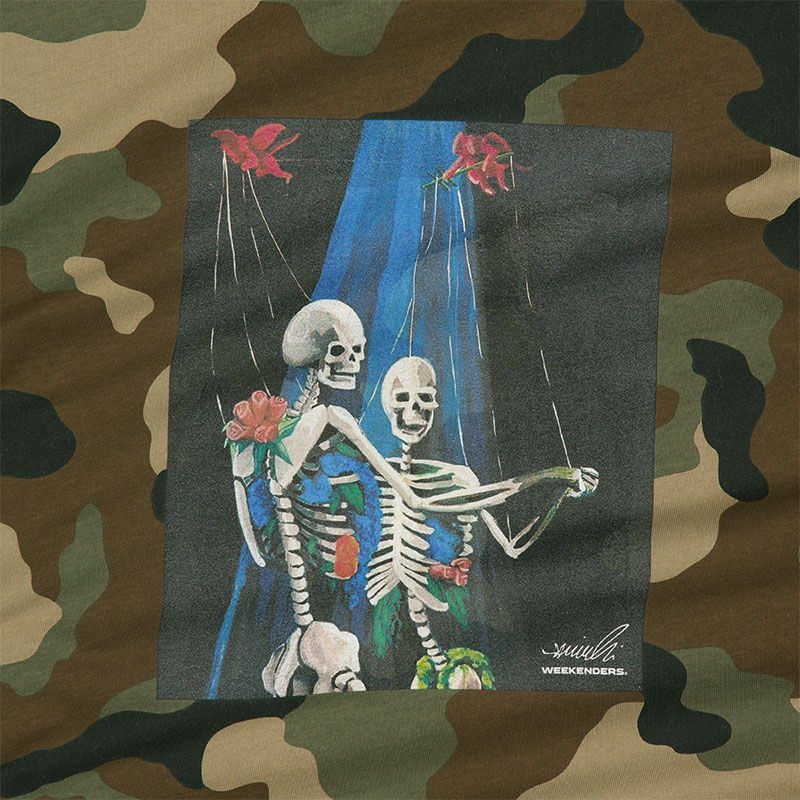 WKNDRS(ウィーケンダーズ)/ WALTZ T-SHIRT -CAMO-