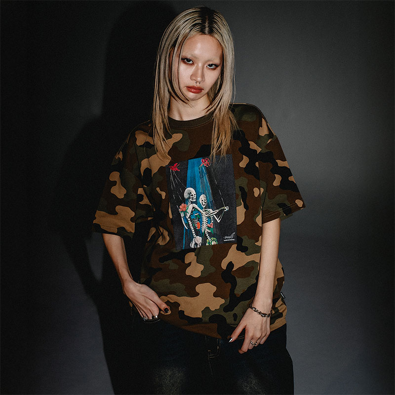 WKNDRS(ウィーケンダーズ)/ WALTZ T-SHIRT -CAMO-
