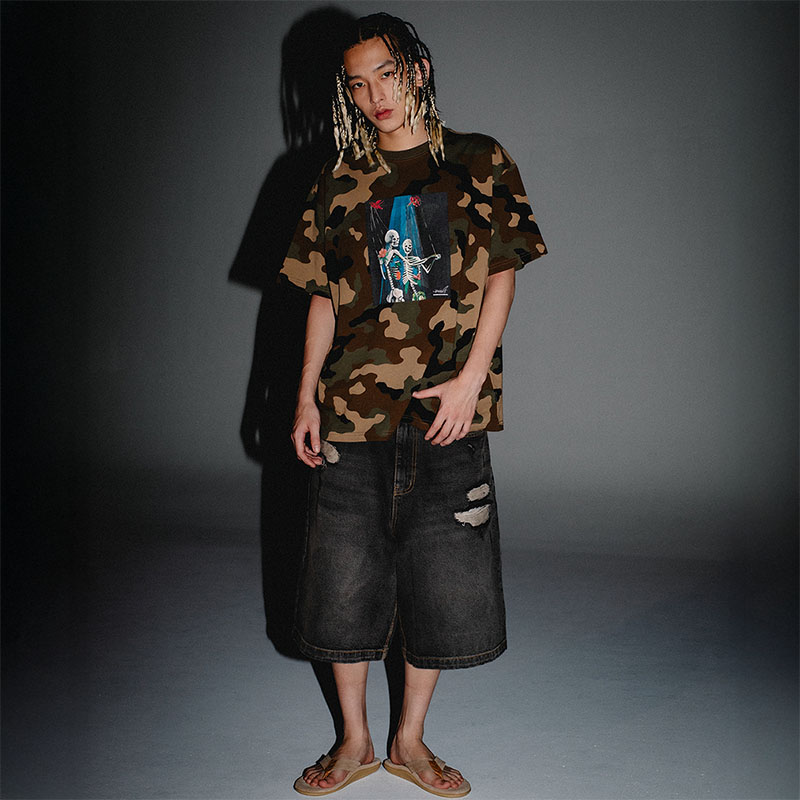 WKNDRS(ウィーケンダーズ)/ WALTZ T-SHIRT -CAMO-