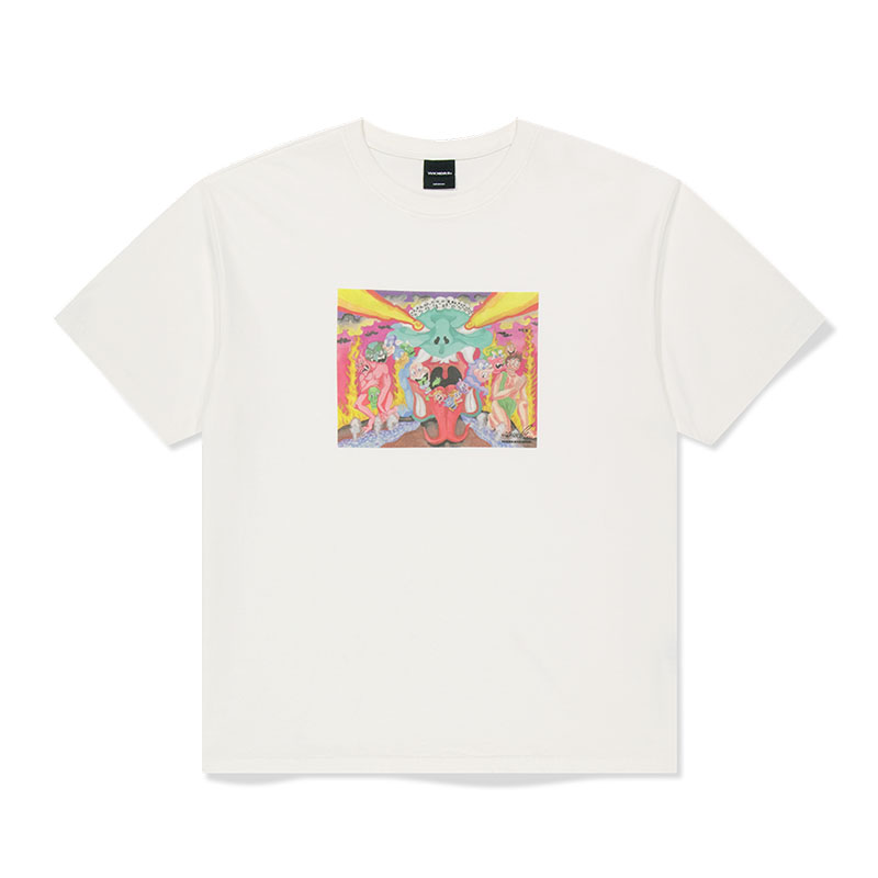 WKNDRS(ウィーケンダーズ)/ GOBLIN T-SHIRT -WHITE-