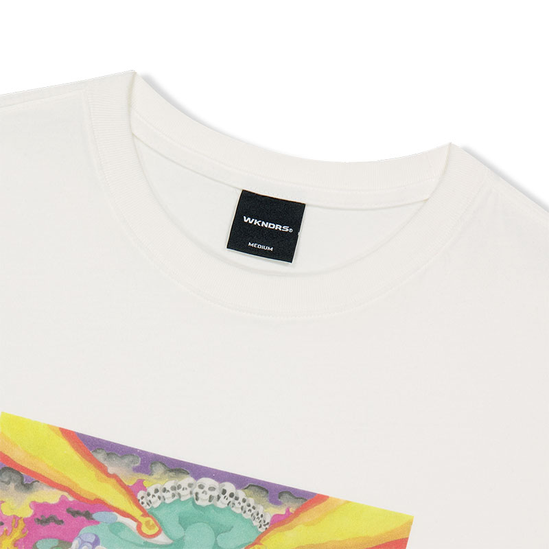 WKNDRS(ウィーケンダーズ)/ GOBLIN T-SHIRT -WHITE-