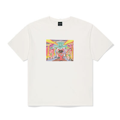 WKNDRS(ウィーケンダーズ)/ GOBLIN T-SHIRT -WHITE-