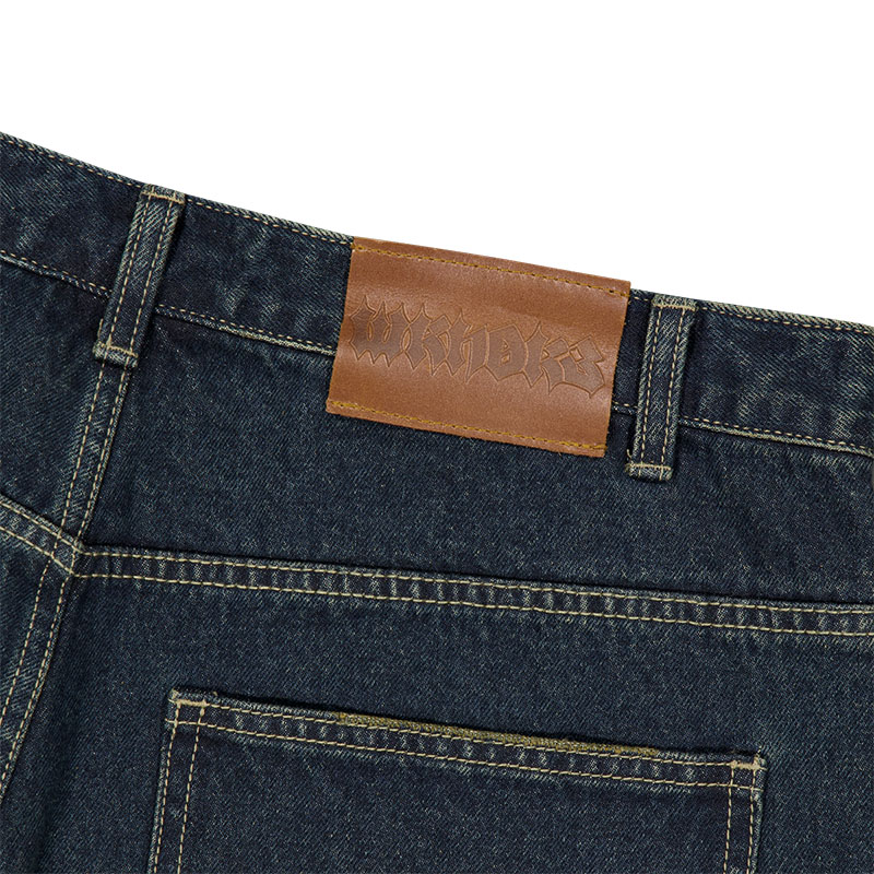WKNDRS(ウィーケンダーズ)/ FLAME DENIM SHORT -2.COLOR-