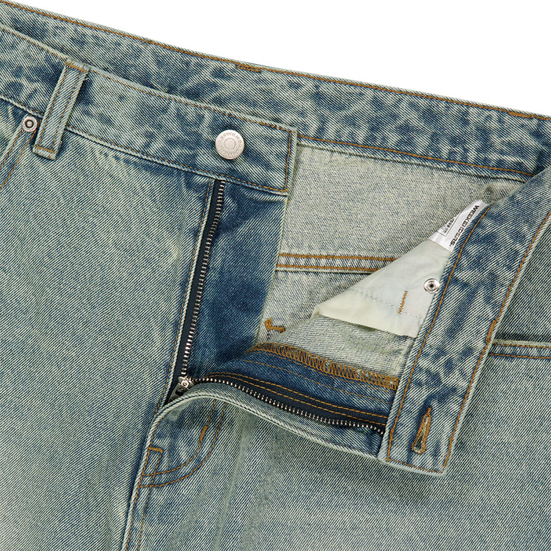 WKNDRS(ウィーケンダーズ)/ FLAME DENIM SHORT -2.COLOR-