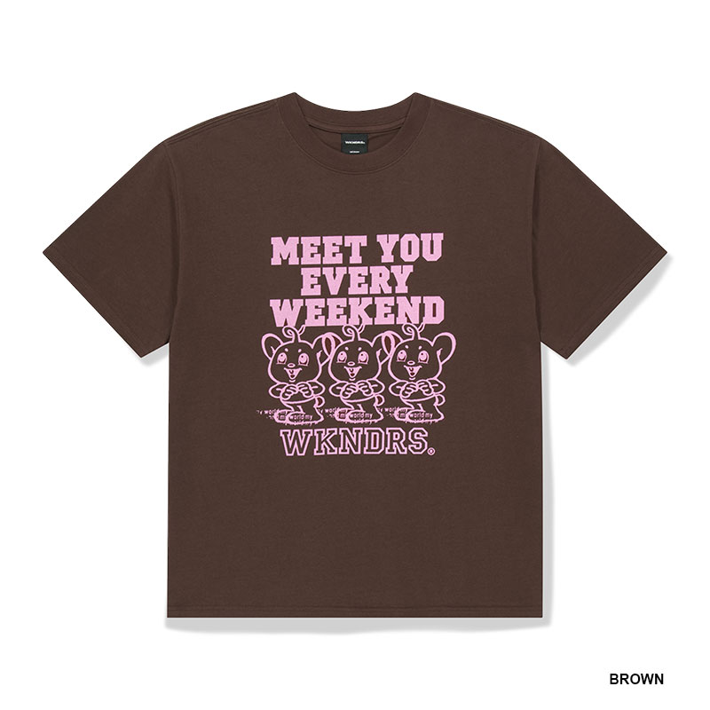 WKNDRS(ウィーケンダーズ)/ WEEKEND T-SHIRT -2.COLOR-