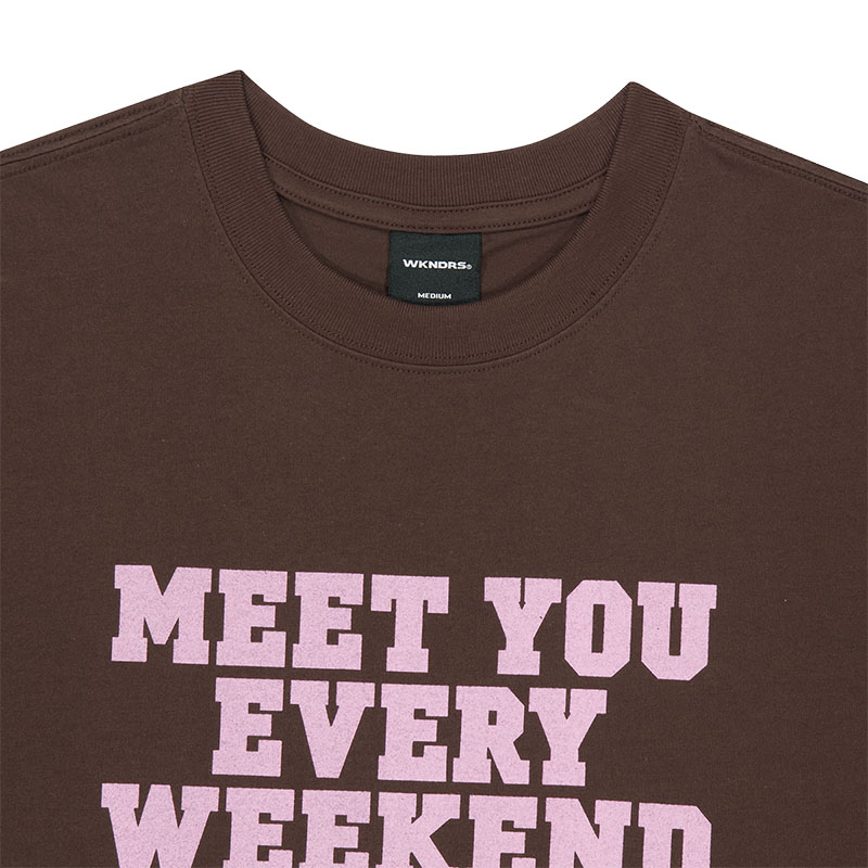 WKNDRS(ウィーケンダーズ)/ WEEKEND T-SHIRT -2.COLOR-