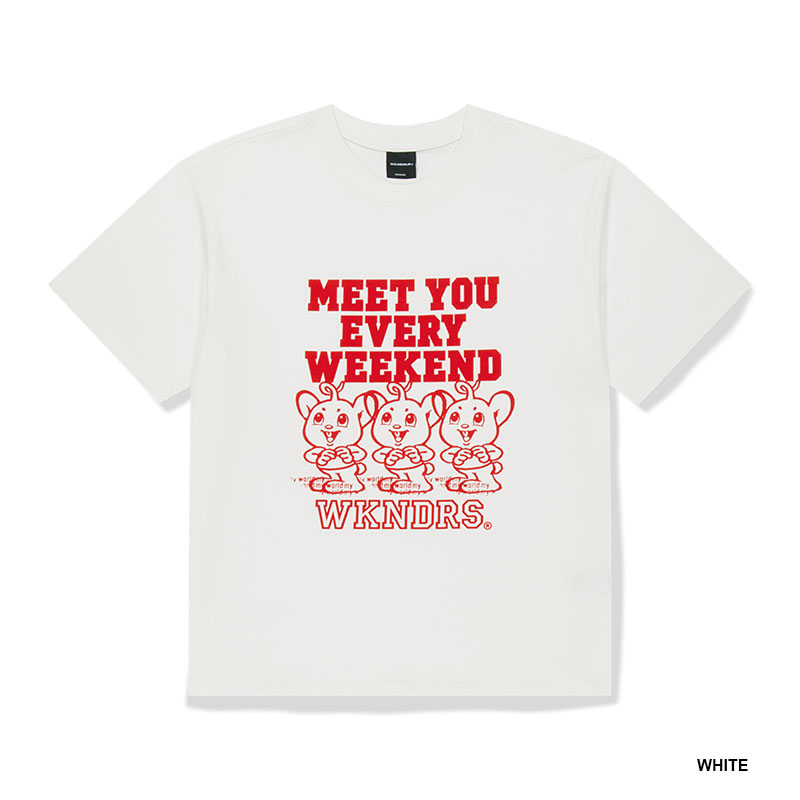 WKNDRS(ウィーケンダーズ)/ WEEKEND T-SHIRT -2.COLOR-