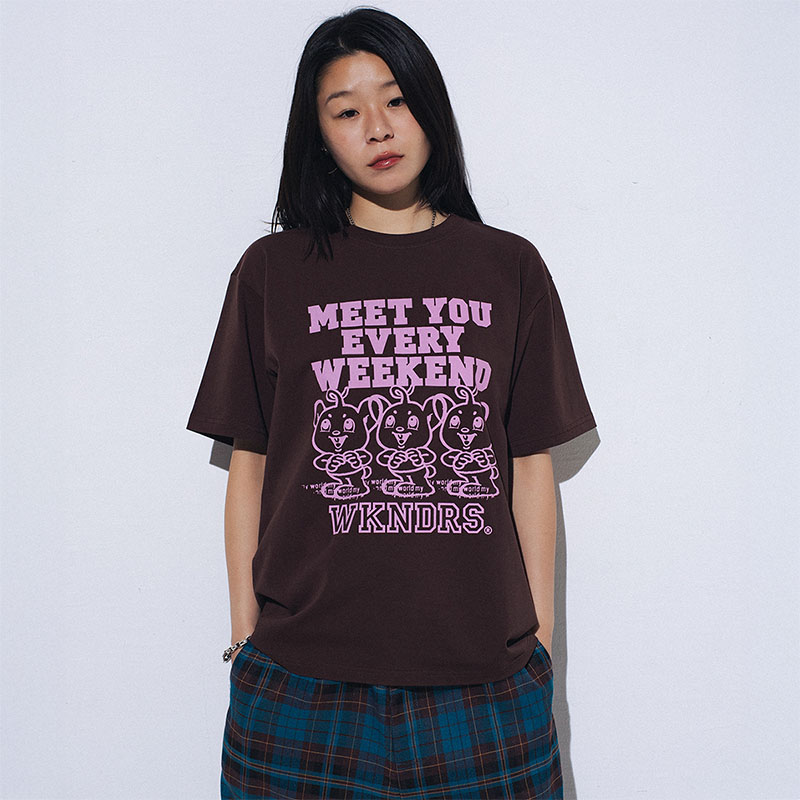 WKNDRS(ウィーケンダーズ)/ WEEKEND T-SHIRT -2.COLOR-