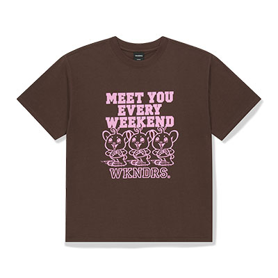 WKNDRS(ウィーケンダーズ)/ WEEKEND T-SHIRT -2.COLOR-
