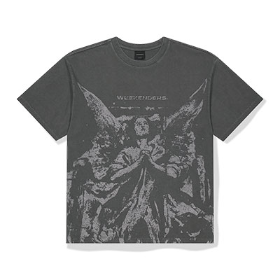 WKNDRS(ウィーケンダーズ)/ PRAYER T-SHIRT -2.COLOR-
