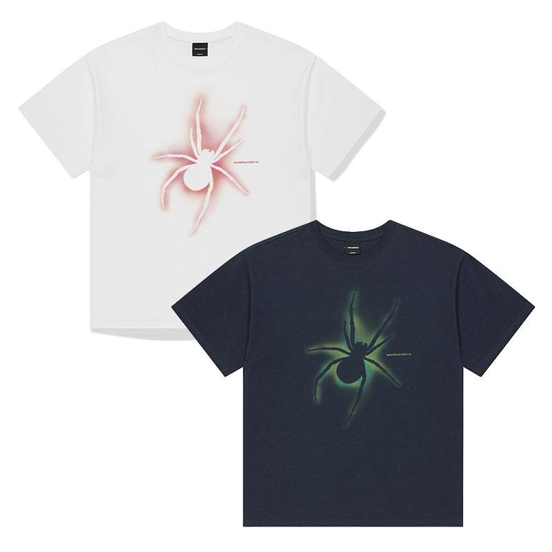 WKNDRS(ウィーケンダーズ)/ SPIDER T-SHIRT -2.COLOR-