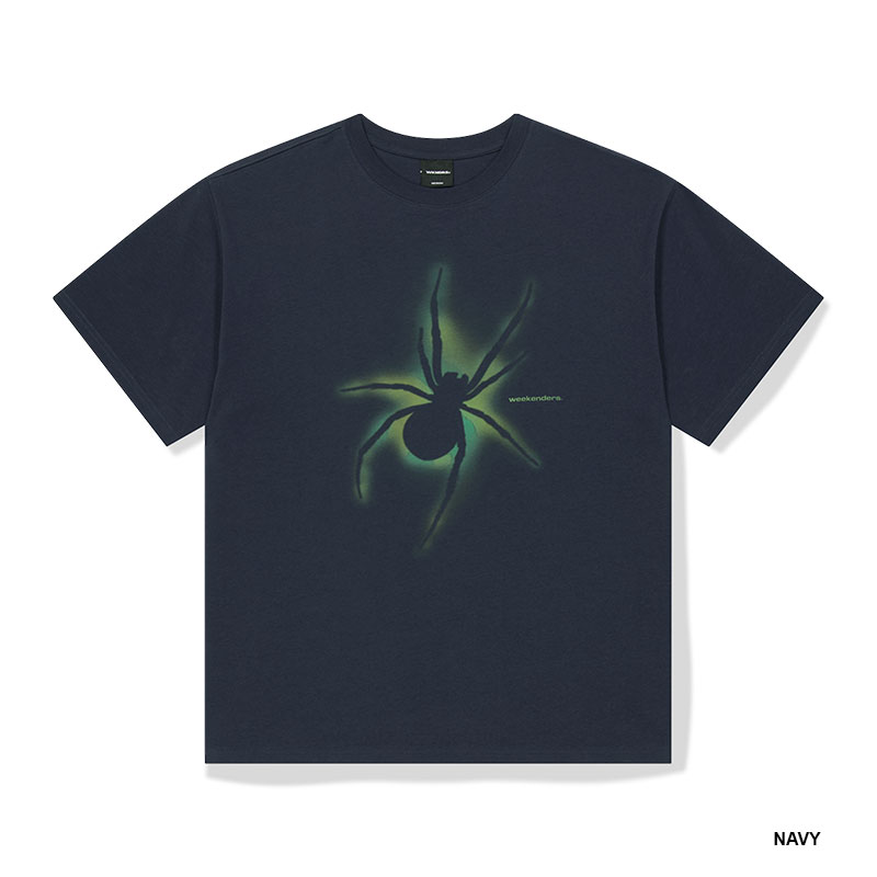 WKNDRS(ウィーケンダーズ)/ SPIDER T-SHIRT -2.COLOR-
