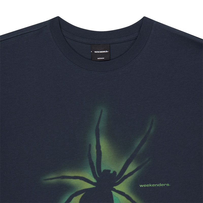 WKNDRS(ウィーケンダーズ)/ SPIDER T-SHIRT -2.COLOR-