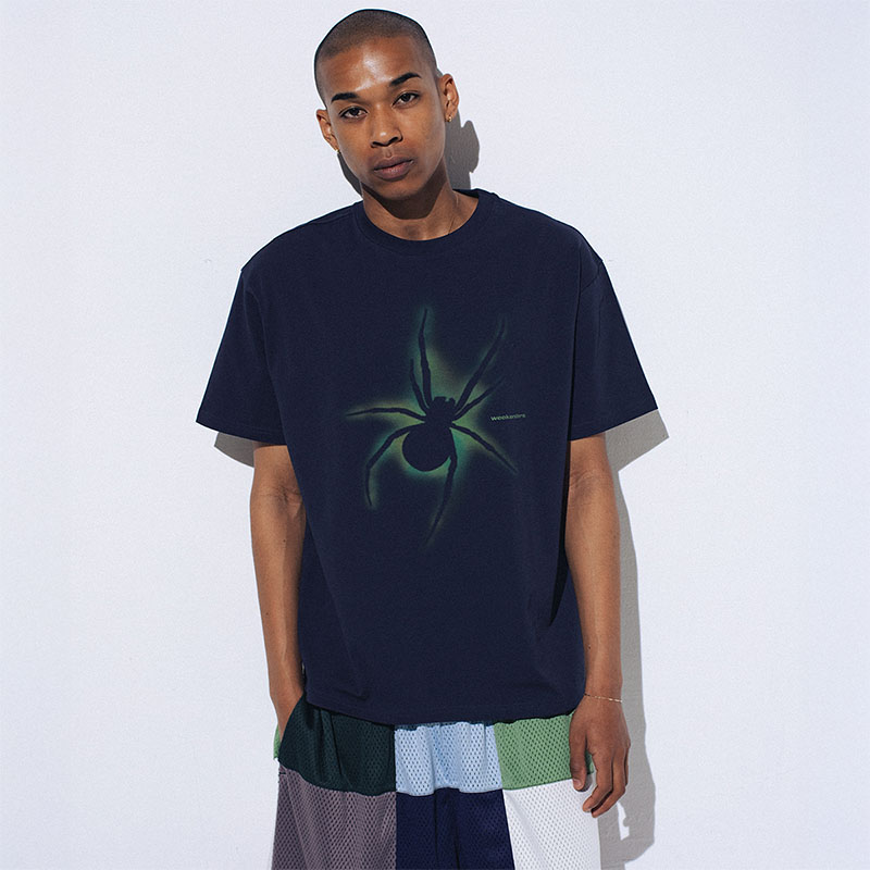 WKNDRS(ウィーケンダーズ)/ SPIDER T-SHIRT -2.COLOR-