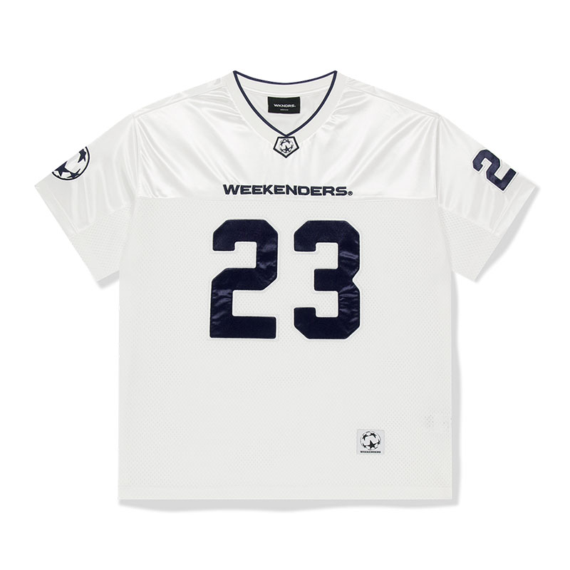 WKNDRS(ウィーケンダーズ)/ CHAMPS LEGUE JERSEY -IVORY-