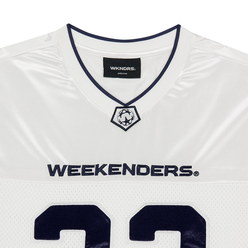 WKNDRS(ウィーケンダーズ)/ CHAMPS LEGUE JERSEY -IVORY-