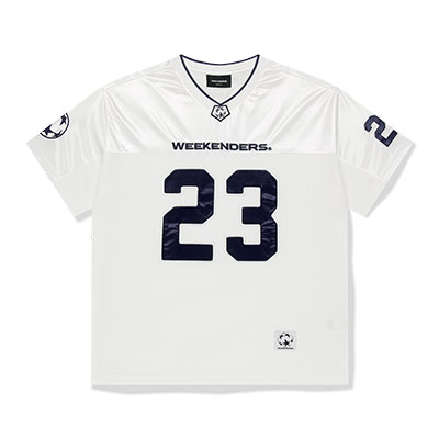 WKNDRS(ウィーケンダーズ)/ CHAMPS LEGUE JERSEY -IVORY-
