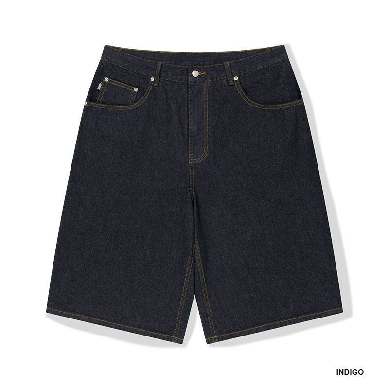 WKNDRS(ウィーケンダーズ)/ G-LOGO DENIM SHORTS -2.COLOR-