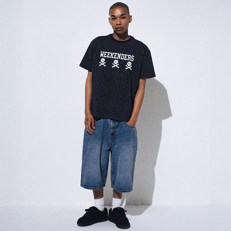 WKNDRS(ウィーケンダーズ)/ G-LOGO DENIM SHORTS -2.COLOR-