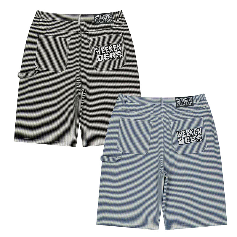 WKNDRS(ウィーケンダーズ)/ PINSTRIPE SHORTS -2.COLOR-