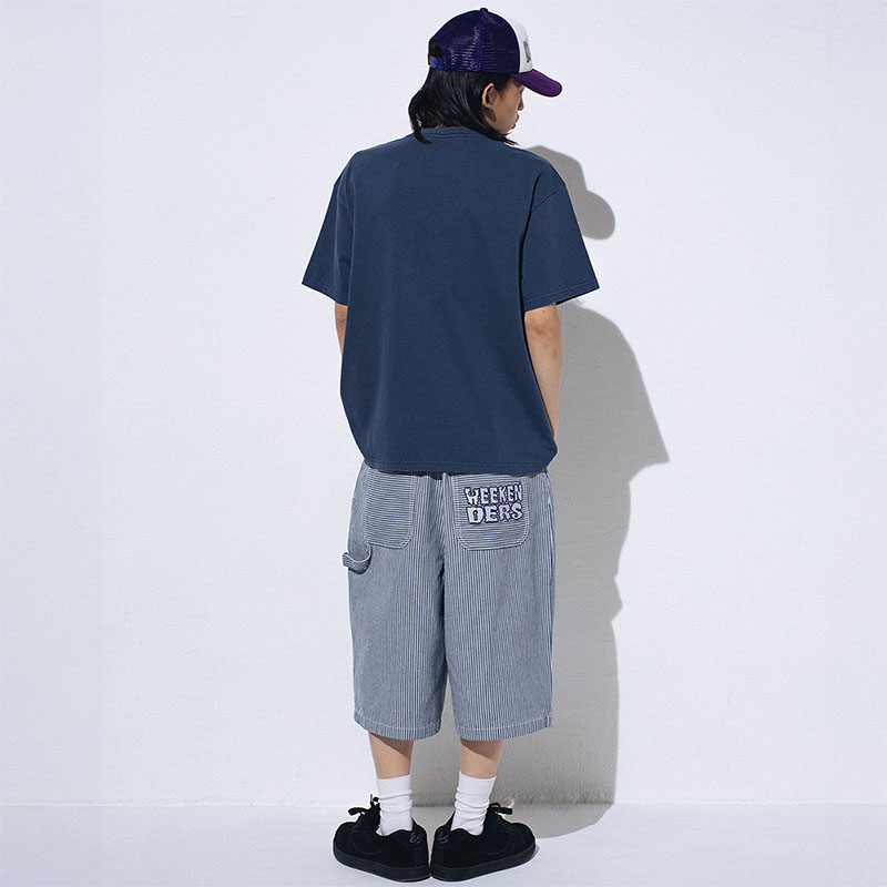 WKNDRS(ウィーケンダーズ)/ PINSTRIPE SHORTS -2.COLOR-