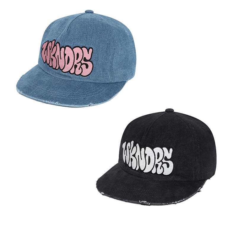 WKNDRS(ウィーケンダーズ)/ G-LOGO DENIM CAP -2.COLOR-