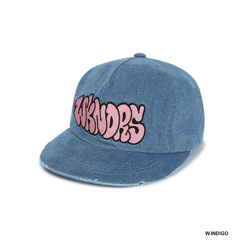 WKNDRS(ウィーケンダーズ)/ G-LOGO DENIM CAP -2.COLOR-