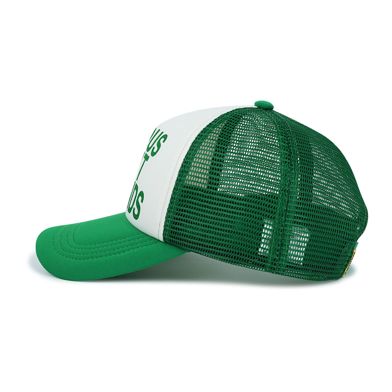 WKNDRS(ウィーケンダーズ)/ GLITTER TRUCKER CAP -GREEN-