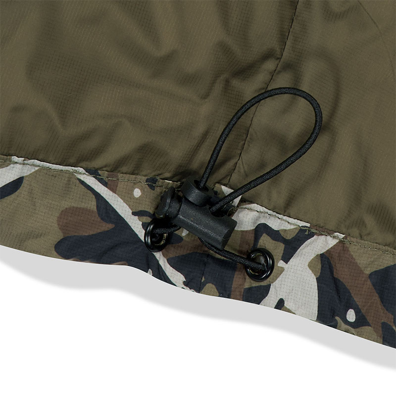 WKNDRS(ウィーケンダーズ)/ SPLASH CAMO HOODED PUFFER JACKET -CAMO-