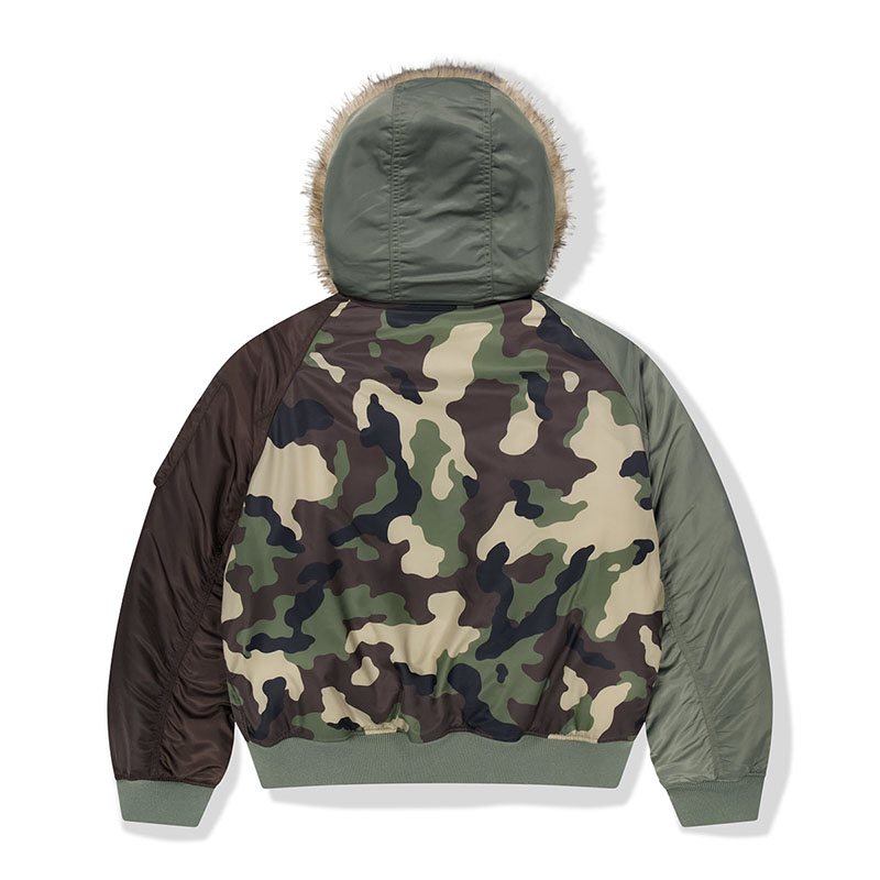 WKNDRS(ウィーケンダーズ)/ N-2B FLIGHT JACKET -CAMO-