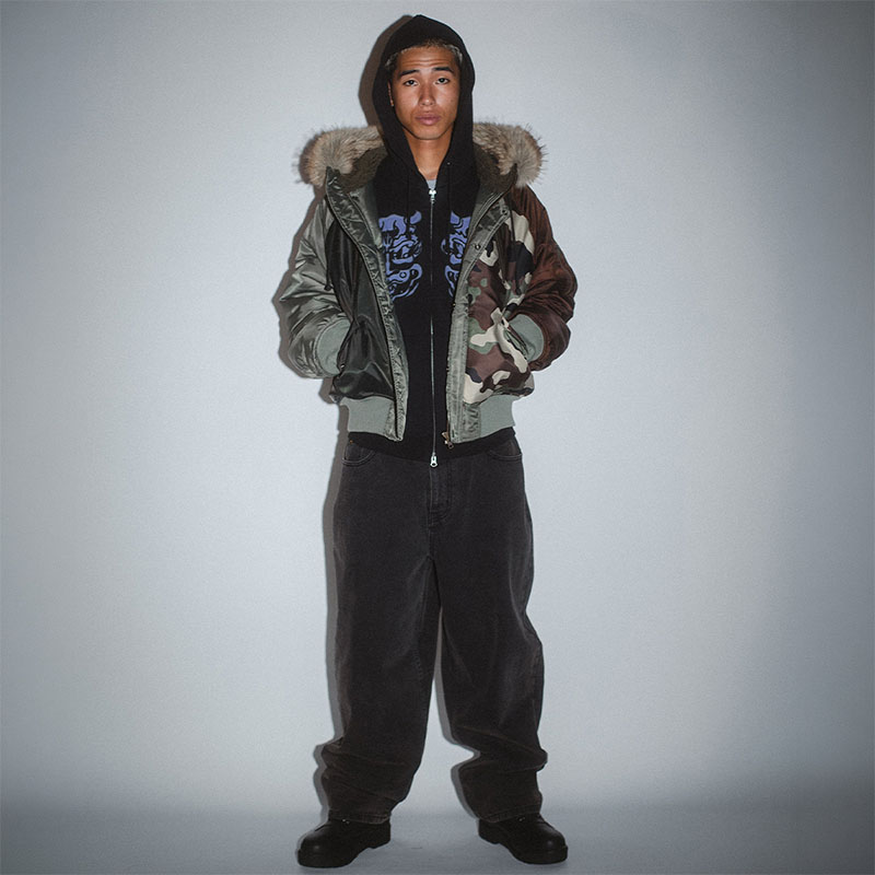 WKNDRS(ウィーケンダーズ)/ N-2B FLIGHT JACKET -CAMO-