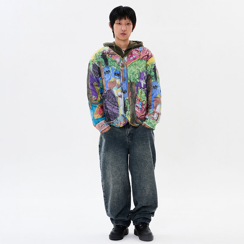 WKNDRS(ウィーケンダーズ)/ M-65 LINER JACKET -MULTI-