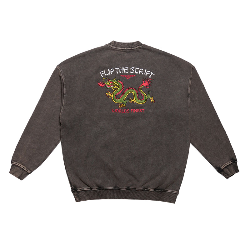 FLIP THE SCRIPT(フリップザスクリプト)/ DRAGON CREW SWEAT -2.COLOR-