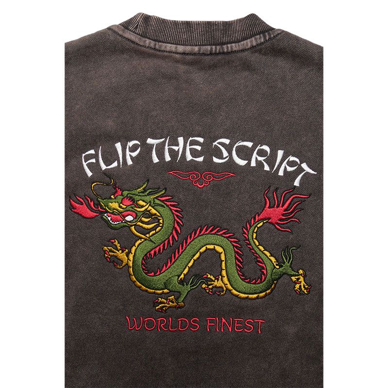 FLIP THE SCRIPT(フリップザスクリプト)/ DRAGON CREW SWEAT -2.COLOR-