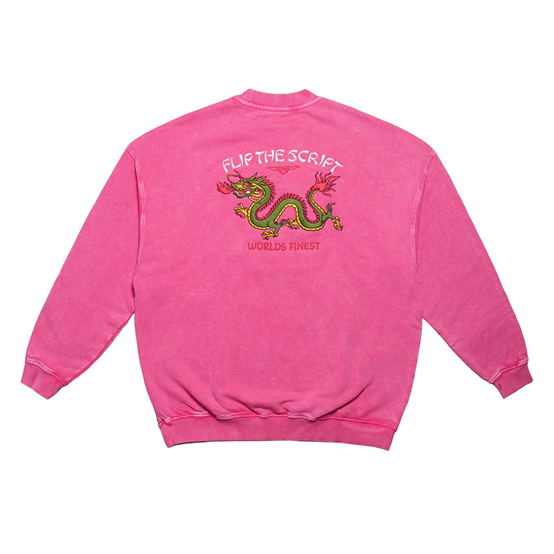 FLIP THE SCRIPT(フリップザスクリプト)/ DRAGON CREW SWEAT -2.COLOR-