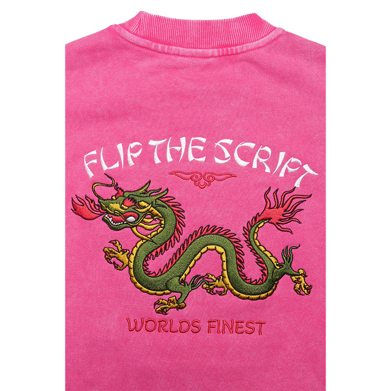 FLIP THE SCRIPT(フリップザスクリプト)/ DRAGON CREW SWEAT -2.COLOR-