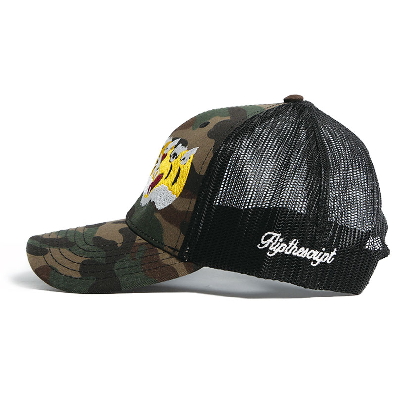 FLIP THE SCRIPT(フリップザスクリプト)/ 3T MESH CAP -WOOD LAND-