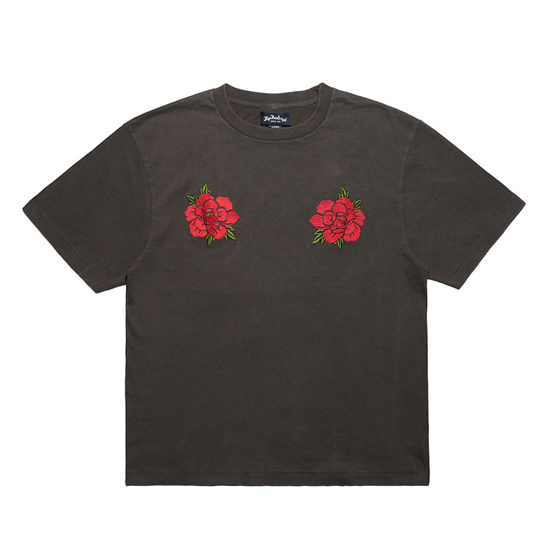 FLIP THE SCRIPT(フリップザスクリプト)/ CRANE SS TEE -WASHED BLACK-