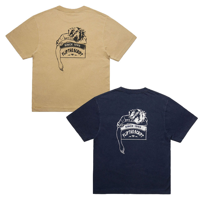 FLIP THE SCRIPT(フリップザスクリプト)/ DAMAGE SS TEE -2.COLOR-